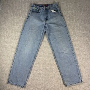 Empire Jeans Womens Size 2 Straight Leg Baggy Light Wash Denim